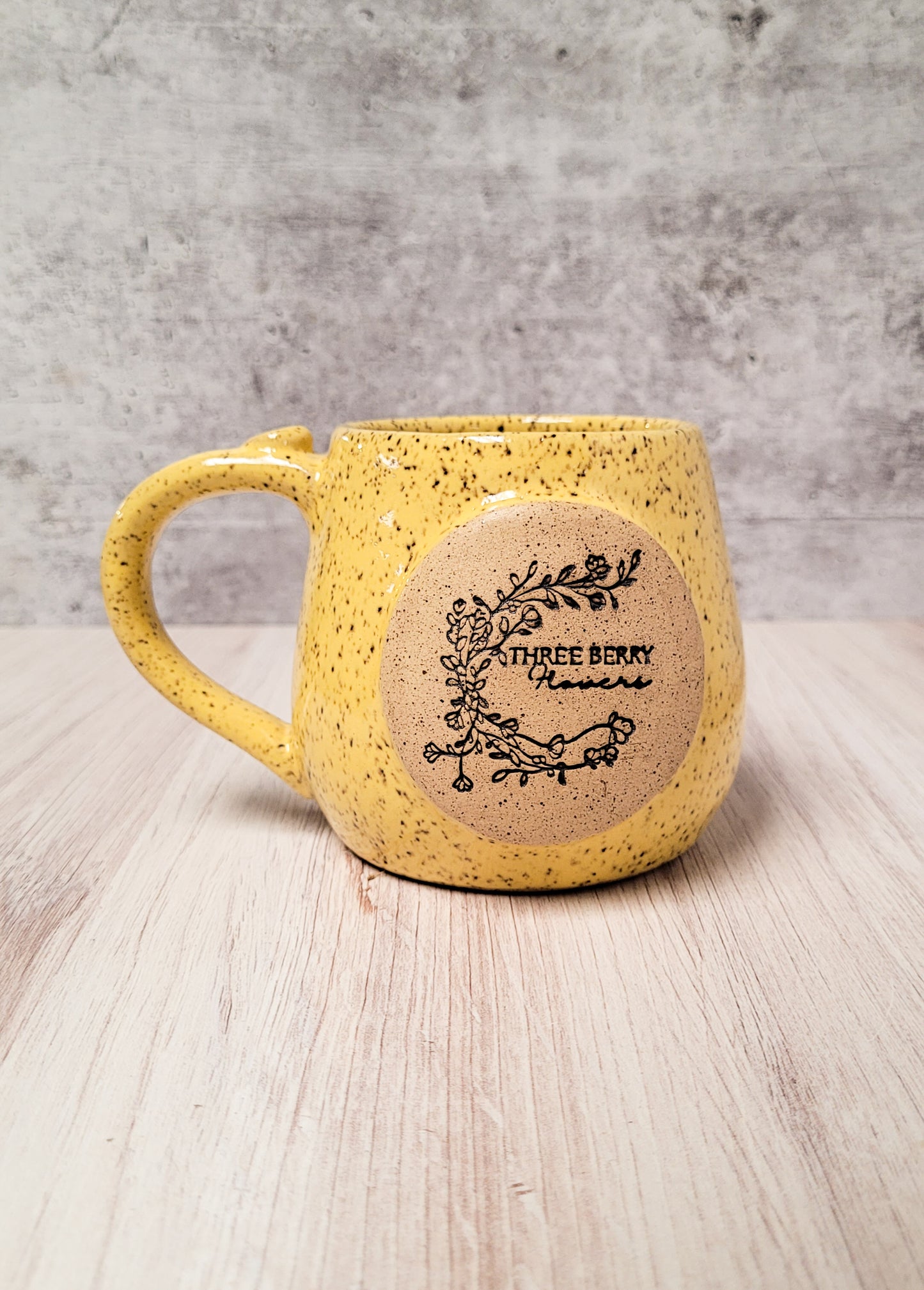 Three Berry Flowers Mug