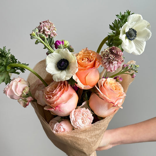 Love Me Do Wrapped Bouquet