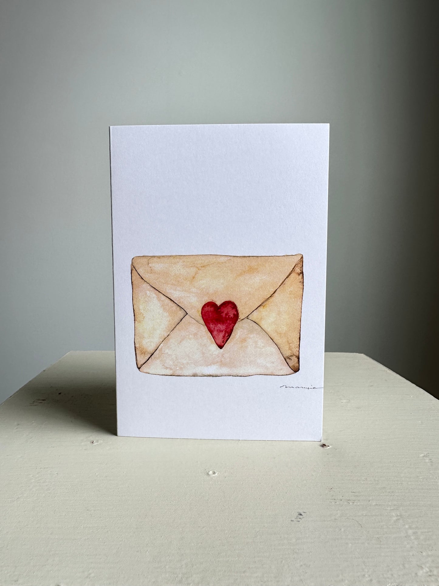 Love Letters Greeting Card