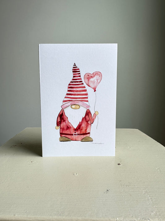 Love Gnome Greeting Card